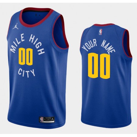Camiseta Hombre NBA Denver Nuggets Personalizadas 2020-21 Jordan Brand Statement Edition Swingman